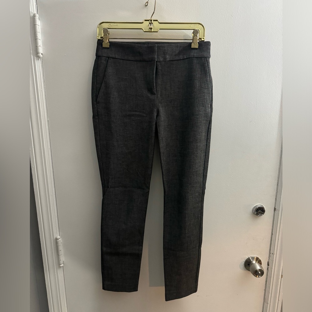 Gray work pants trousers